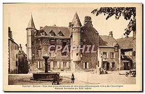 Seller image for Carte Postale Ancienne Cantal Salers Une Des Plus Anciennes Et Des Plus Pittoresques villes d'Auvergne Maison Sevestre for sale by CPAPHIL