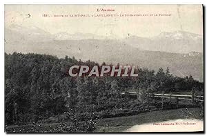 Seller image for Carte Postale Ancienne L'Ariege Route De Saint Paul A Lavelanet Le St Barthelemy et le Fourcat for sale by CPAPHIL