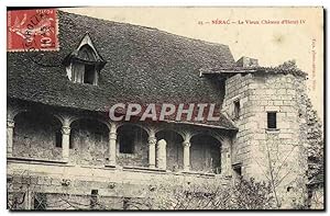 Carte Postale Ancienne Nerac Le Vieux Château D'Henri IV