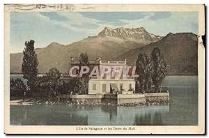 Bild des Verkufers fr Carte Postale Ancienne L'le de Salagnon et les dents du Midi zum Verkauf von CPAPHIL