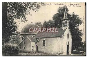 Carte Postale Ancienne La Chapelle et la Sacristie Souvenir de N D des Anges