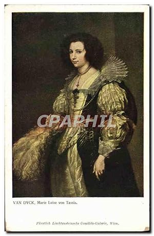 Bild des Verkufers fr Carte Postale Ancienne Van Dyck Marie Luise vou Tassis zum Verkauf von CPAPHIL