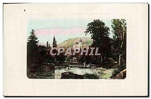 Image du vendeur pour Carte Postale Ancienne Canotage Chteau mis en vente par CPAPHIL