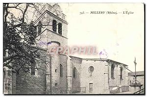 Carte Postale Ancienne MIllery L'Eglise