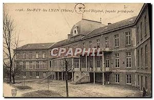 Carte Postale Ancienne Sainte Foy les Lyon Nouvel Hopital façade principale
