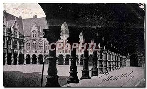 Image du vendeur pour Carte Postale Ancienne Liege Cour du Palais de Justice mis en vente par CPAPHIL
