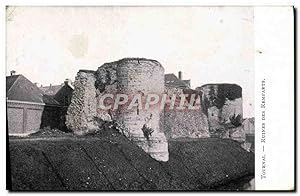 Carte Postale Ancienne Tournai Ruines Des Remparts