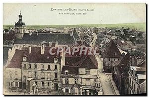 Carte Postale Ancienne Luxeuil les Bains vue générale