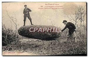 Carte Postale Ancienne Le Sidobre de Castres Rocher tremblant de Casse Cailloux