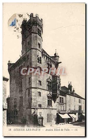 Carte Postale Ancienne Luxeuil Les Bains Ancien Hôtel de Ville