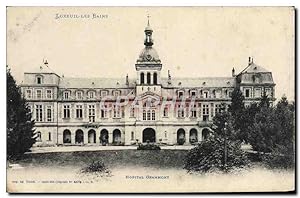 Carte Postale Ancienne Luxeuil les Bains Hopital Grammont