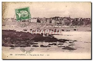 Carte Postale Ancienne Le Portel vue Prise Du Fort