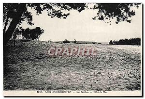 Bild des Verkufers fr Carte Postale Ancienne Camp d'Oberhoffen Les Sables Effet de Mer zum Verkauf von CPAPHIL