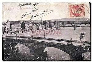 Carte Postale Ancienne Liege Font des Arches