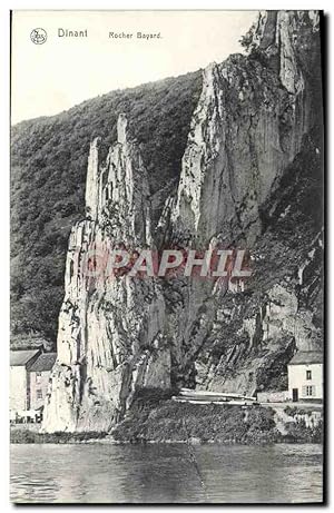 Carte Postale Ancienne Dinant Rocher Bayard