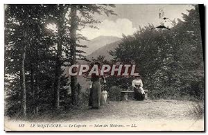 Carte Postale Ancienne Le Mont Dore Le Capucin Femmes