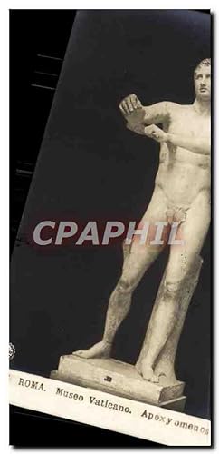 Image du vendeur pour Carte Postale Ancienne Roma Museo Vaticano Apxyomenos mis en vente par CPAPHIL