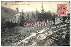 Carte Postale Ancienne Gîleppe Deversoir du Parc Lion