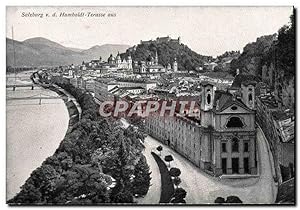 Carte Postale Ancienne Salzburg Humboldt Terasse Aus