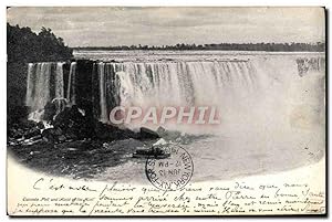 Carte Postale Ancienne Canada Falls Niagara