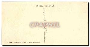 Carte Postale Ancienne Gorges Du Tarn Sortie Des Detroits