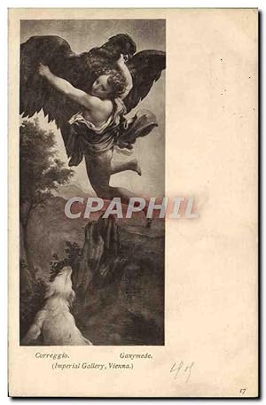 Immagine del venditore per Carte Postale Ancienne Correggio Ganymede Imperial Gallery Vienna Chien venduto da CPAPHIL