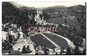 Carte Postale Ancienne Lourdes La Basilique et L'Eglise souterraine Saint Pie X