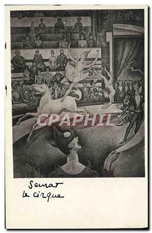 Immagine del venditore per Carte Postale Ancienne Seurat Le cirque venduto da CPAPHIL