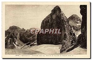 Carte Postale Ancienne Gavarnie Marbore Breche De Roland Et Casque