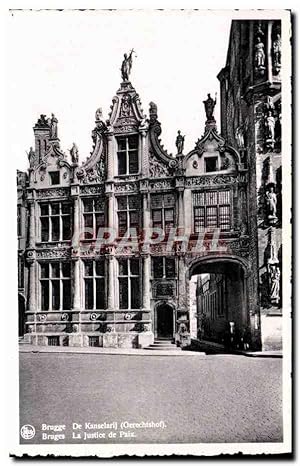 Carte Postale Moderne Bruges la justice de paix