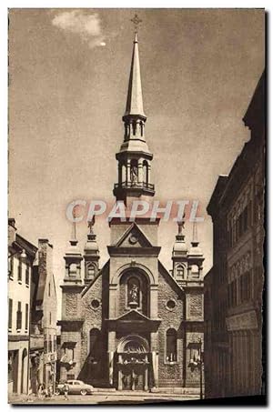 Carte Postale Ancienne Quebec Eglise Bonsecours