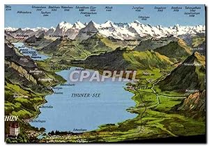 Bild des Verkufers fr Carte Postale Moderne Thuner See zum Verkauf von CPAPHIL