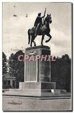 Carte Postale Ancienne Alessandria Monumento Ai Caduti Nella Guerra Mondiale