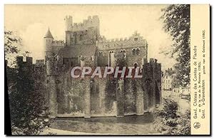 Carte Postale Ancienne Gand Gent Château Des Comtes De Flandre