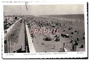 Carte Postale Moderne Cadiz Playa de la Victoria