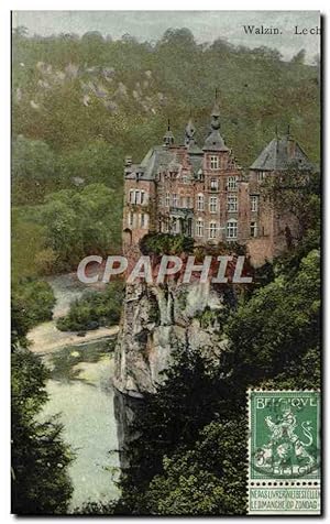 Carte Postale Ancienne Walzin Le château