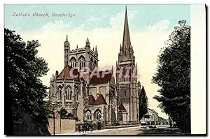 Carte Postale Ancienne Catholic Church Cambridge