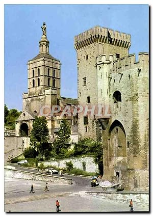 Bild des Verkufers fr Carte Postale Moderne Avignon Les Palais des Papes et la Cathdrale N D des Doms zum Verkauf von CPAPHIL