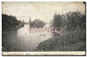Image du vendeur pour Carte Postale Ancienne Paris Le Bouis De Boulogne vue prise entre les deux lacs mis en vente par CPAPHIL