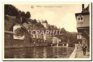 Carte Postale Ancienne Namur Vieilles Maisons Sur La Sambre