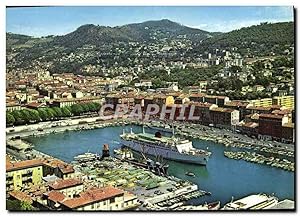 Carte Postale Moderne Nice Le Port Bateau Paquebot