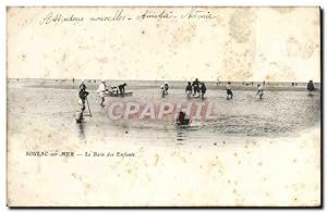 Seller image for Carte Postale Ancienne Soulac Sur Mer Le bain des enfants for sale by CPAPHIL