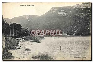 Carte Postale Ancienne Nantua Le Signal