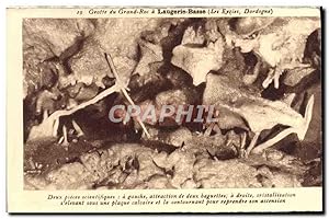 Image du vendeur pour Carte Postale Ancienne Laugerie Basse Grotte du Grand Roc Cristallisation Les Eyzies Prehistoire mis en vente par CPAPHIL