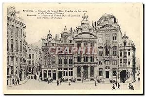 Image du vendeur pour Carte Postale Ancienne Bruxelles Maison Du Grand Duc Charles De Lorraine mis en vente par CPAPHIL