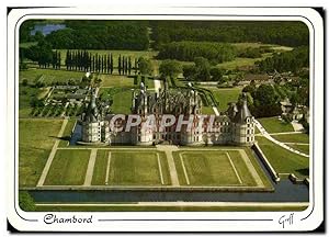 Carte Postale Moderne Les Châteaux de la Loire Chambord