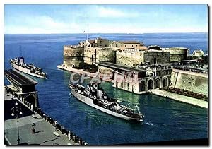 Carte Postale Moderne Taranto Ponte Girevole Bateau