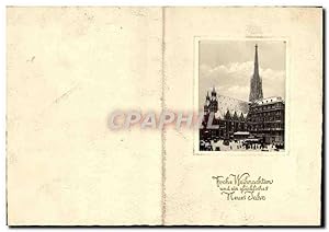Bild des Verkufers fr Carte Postale Ancienne Frohe Waihnachten Und Ein Neues Jahr zum Verkauf von CPAPHIL