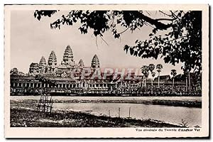 Carte Postale Moderne vue générale Du Temple D'Angkor Vat Cambodge