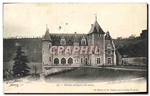 Carte Postale Ancienne Château de Caylus